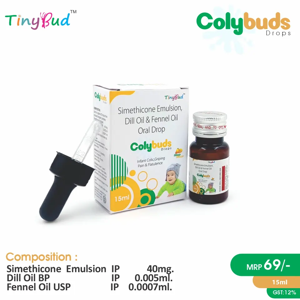 Dill Oil + Simethicone  Drop at the best price in PCD Pharma Franchise for Digestive Aid and Relief from Gas and Bloating.